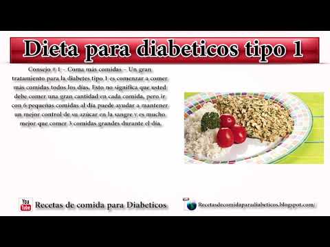 Dieta para los diabeticos tipo 1